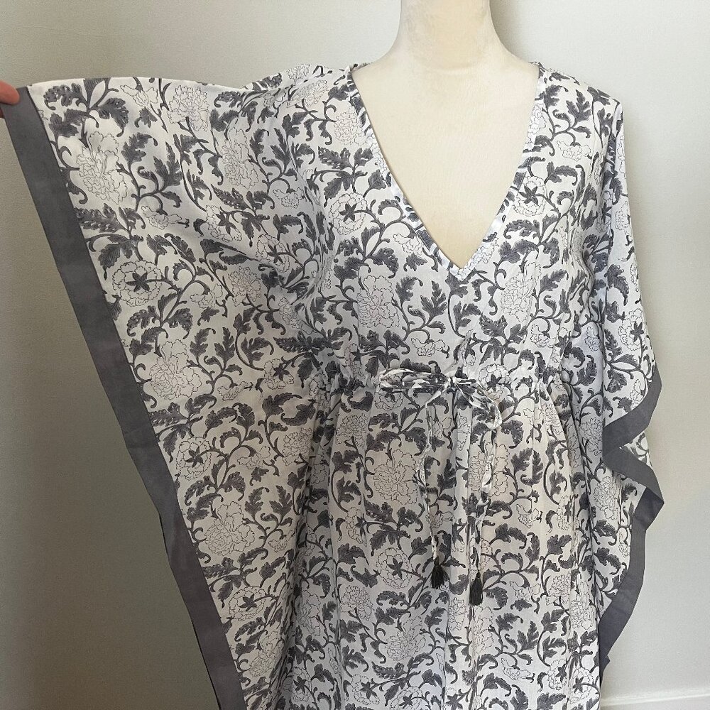 Nest Factory 100% Classic Cotton Maxi Kaftan One Size